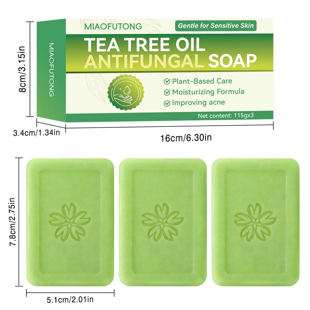 Gentle For Sensitive Skin Plant-Based Care Moisturizing for Body Skin Cleaning,Gentle Exfoliating Bar Soap 1/3/5PCS